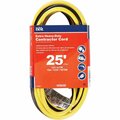 All-Source 25 Ft. 12/3 Extra Heavy-Duty Contractor Extension Cord OU-JTW123-25-YLWS